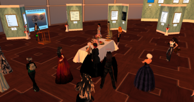 Poetry Gallery Readings in Second Life