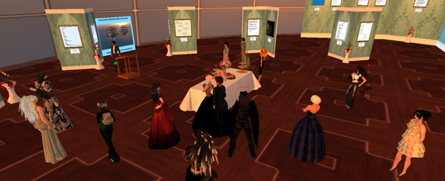 Poetry Gallery Readings in Second Life