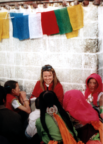 Isabel Losada in Tibet