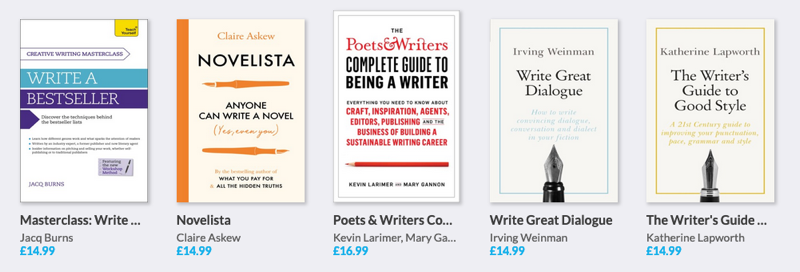 Teach Yourself creative writing titles