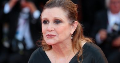 Carrie Fisher at the Venice International Film Festival, 2012