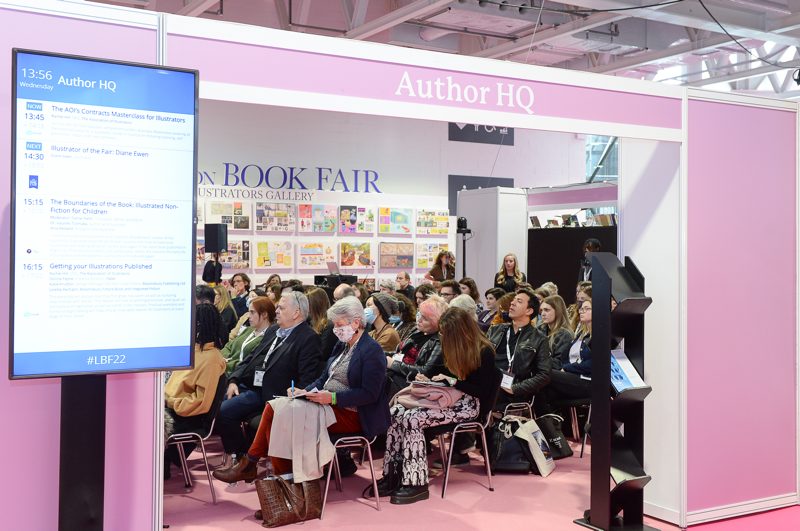 London Book Fair 2022 - Author HQ