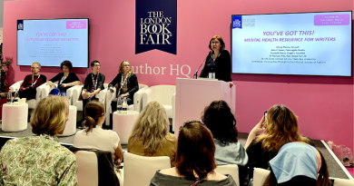 'Mental Health Resilience for Writers' panel at the London Book Fair (2024)
